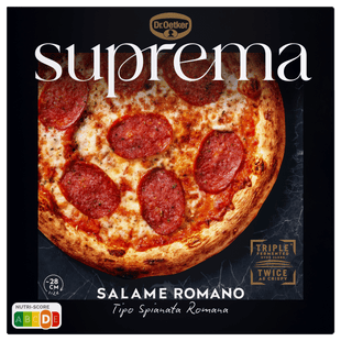 Dr. Oetker Suprema pizza salami romano