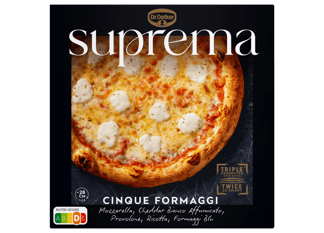 Dr. Oetker Suprema pizza cinque formaggi