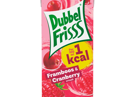 Dubbelfrisss 1kcal Framboos & cranberry