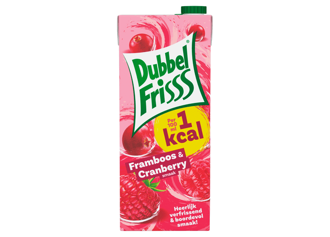Dubbelfrisss 1kcal Framboos & cranberry