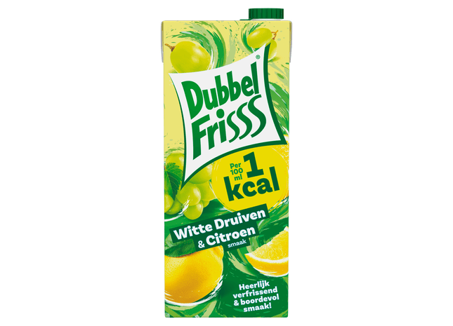 Dubbelfrisss 1kcal Witte druif & citroen  Dutchshopper
