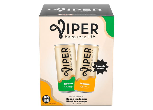 Viper Variety pack hard ice tea