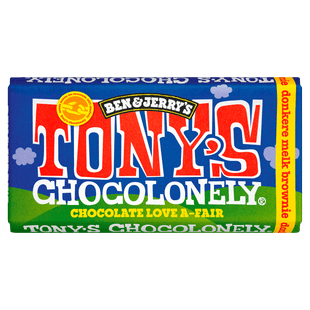 Tony's Chocolonely B&J Donkere melk brownie