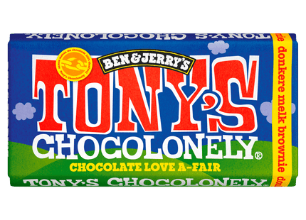 Tony's Chocolonely B&J Donkere melk brownie