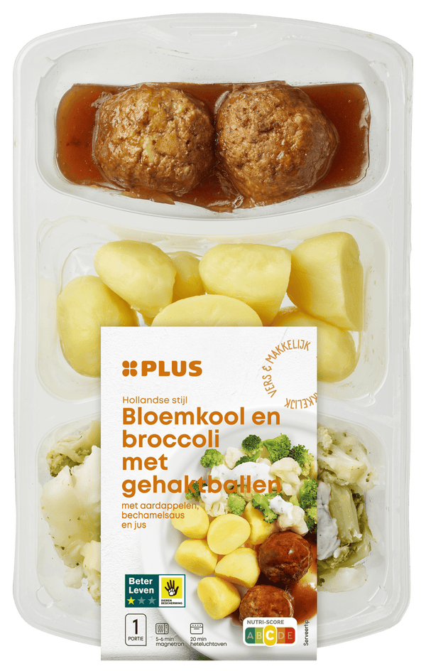 Stamppot bloemk brocc gehakt