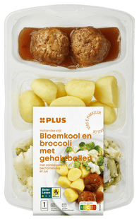 Stamppot bloemk brocc gehakt