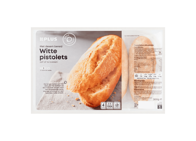 Weiße Brötchen mit Sauerteig zubereitet