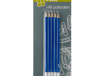 HB Pencils with eraser FSC