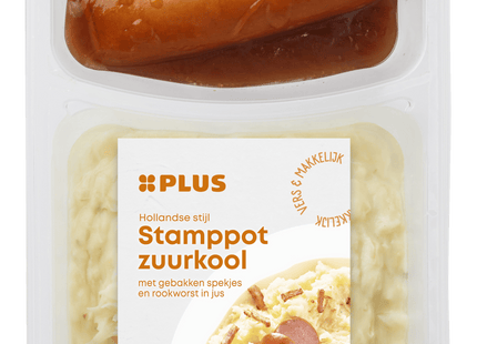 Stamppot zuurkool rookworst