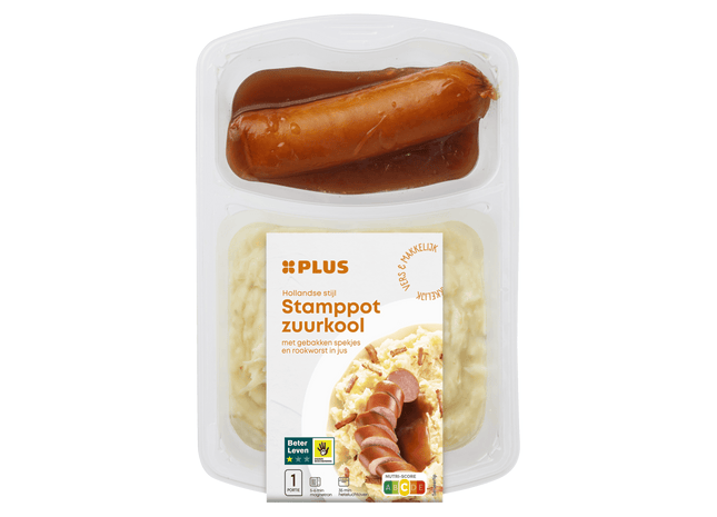 Stamppot zuurkool rookworst