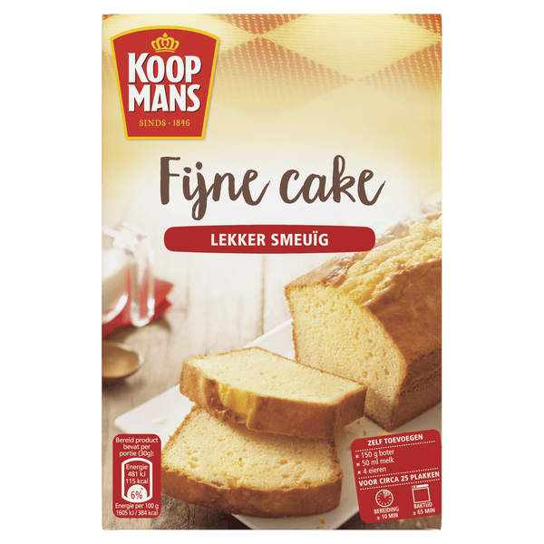 Koopmans Fine Cake Baking Mix