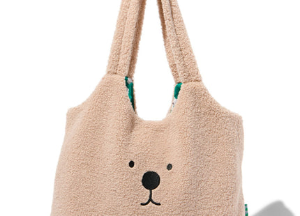 shopper teddy with snout XL 32x45cm