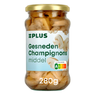 Gesneden champignons