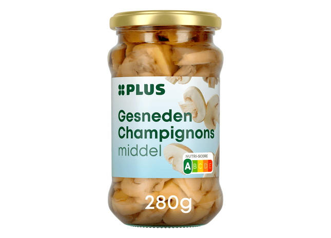 Gesneden champignons