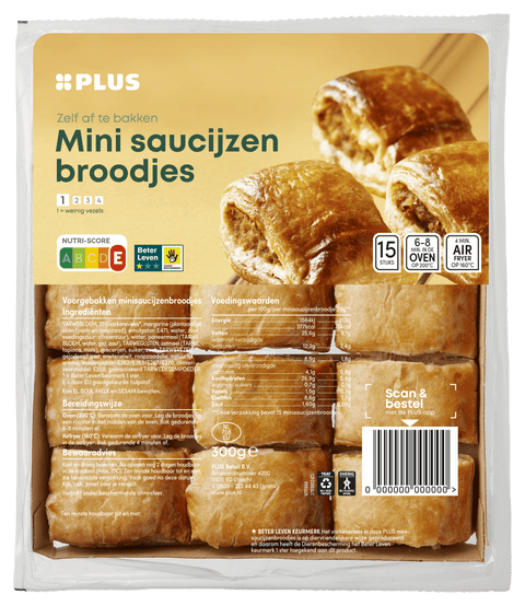 Mini sausage rolls