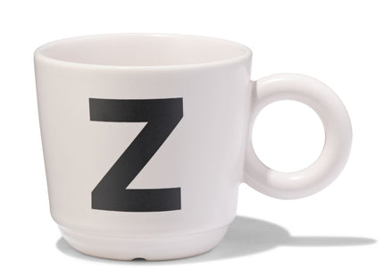 earthenware mug 280ml letter Z