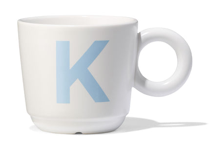 mok 280ml letter K