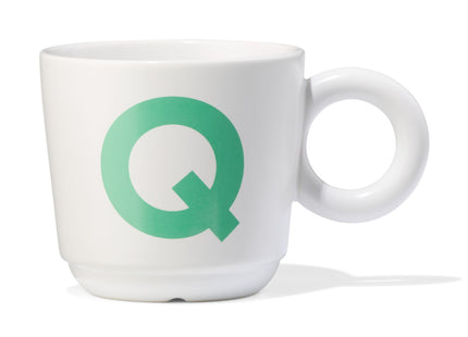 mok 280ml letter Q