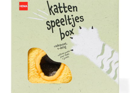 katten speeltjes box 4-delig