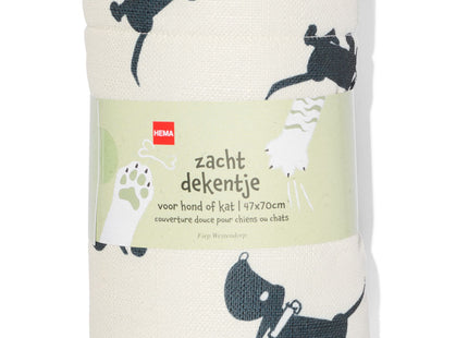 Takkie deken voor hond of kat 47x70cm  Dutchshopper