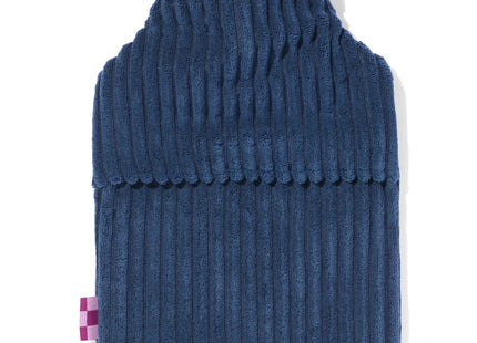 warmwaterkruik rib blauw