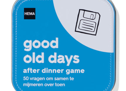 after dinner game - good old days