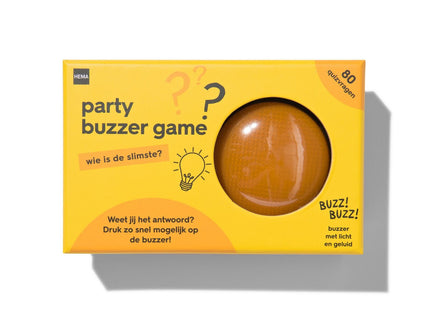 Party buzzer game wie is de slimste?