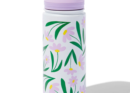 isoleerfles 500ml rvs bloemen  Dutchshopper