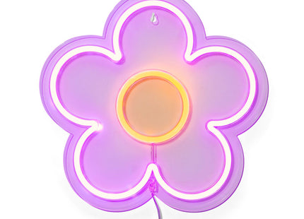 neon LED flower 30x30.8