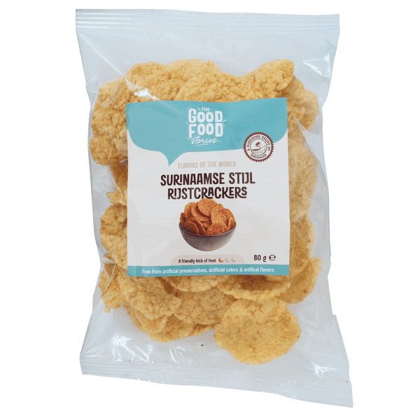 The GoodFood Stories Surinamische Reiscracker