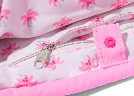 puffy bag with key ring