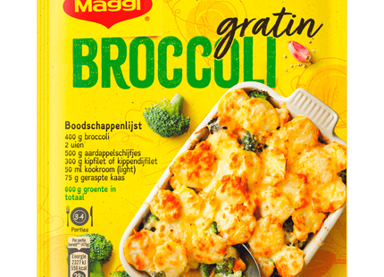 Maggi Casserole Creamy Broccoli Gratin