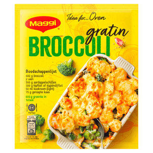 Maggi-Auflauf Cremiges Brokkoli-Gratin