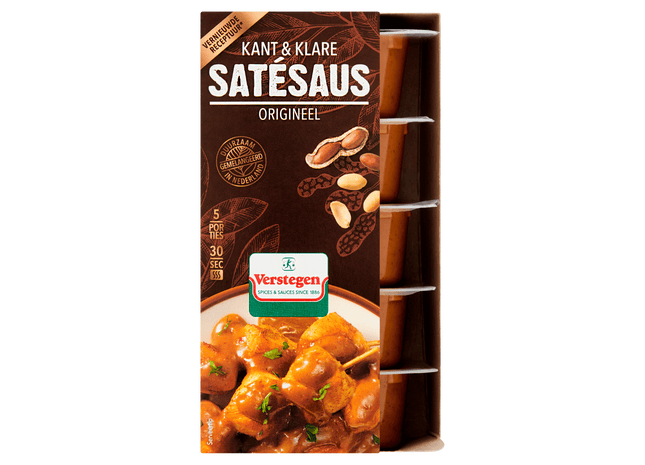 Verstegen Satésaus kant & klaar 5-pack