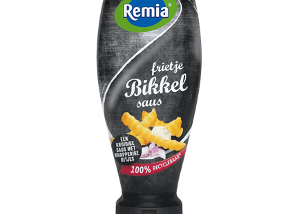 Remia French fries with dipping sauce Topdown