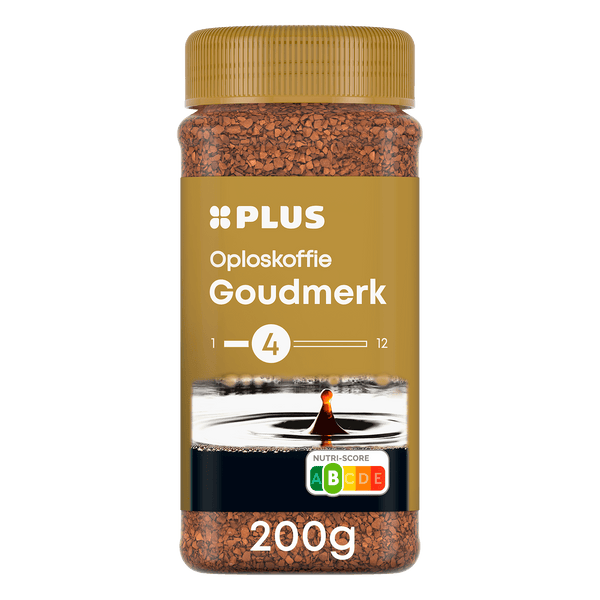 Instant coffee gold brand UTZ