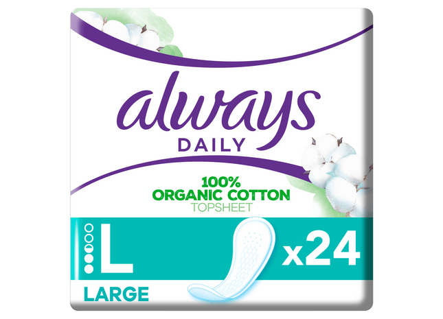 Always Cotton protect inlegkruisjes large