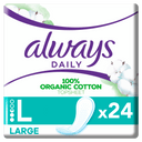 Always Cotton protect inlegkruisjes large