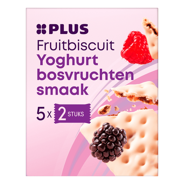 Fruitbiscuit yoghurt bosvruchten