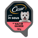 Cesar Cuisine Kalf & Kalkoen Hondenvoer