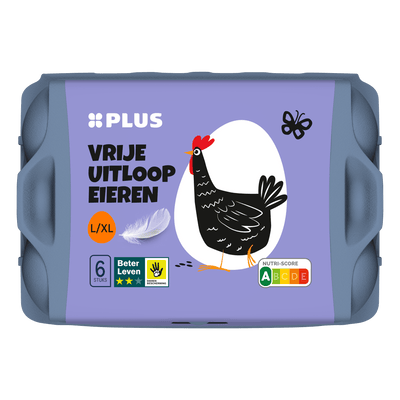 Free-range eggs