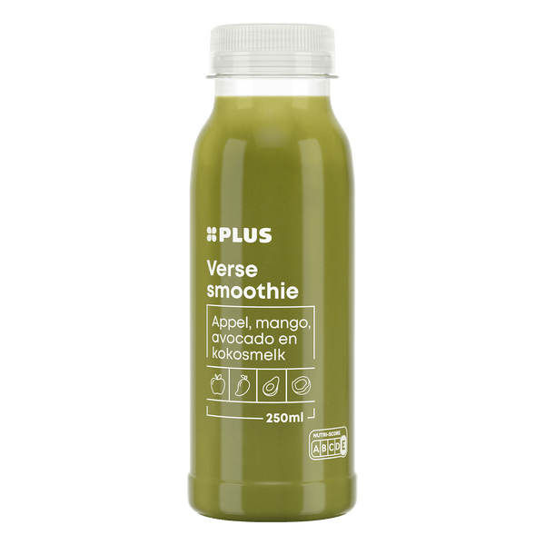 Verse smoothie appel avocado kokos