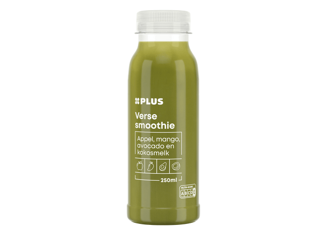 Verse smoothie appel avocado kokos