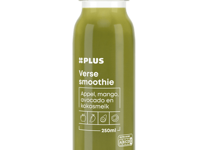 Verse smoothie appel avocado kokos