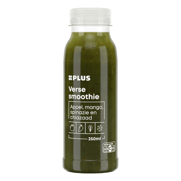 Frischer Smoothie Mango Spinat Chia