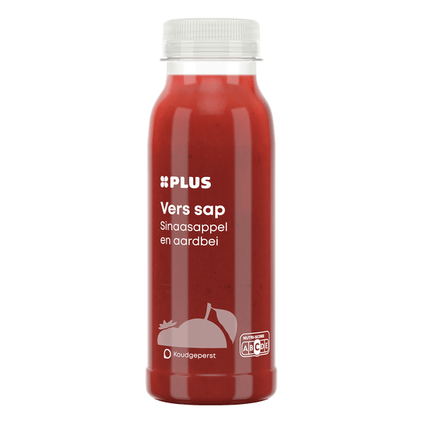 Vers sap sinaasappel aardbei