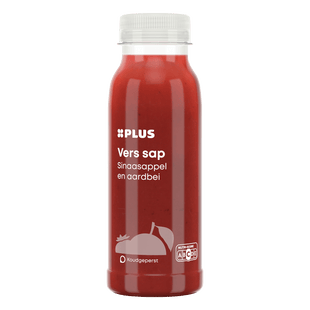 Vers sap sinaasappel aardbei