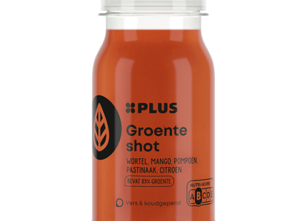 Vers groenteshot wortel mango pompoen