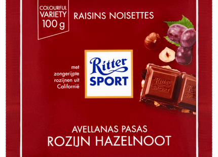 Ritter Sport Rozijn hazelnoot