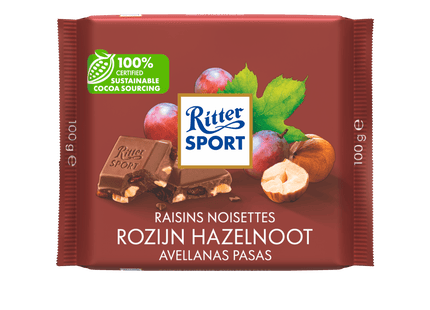 Ritter Sport Rozijn hazelnoot